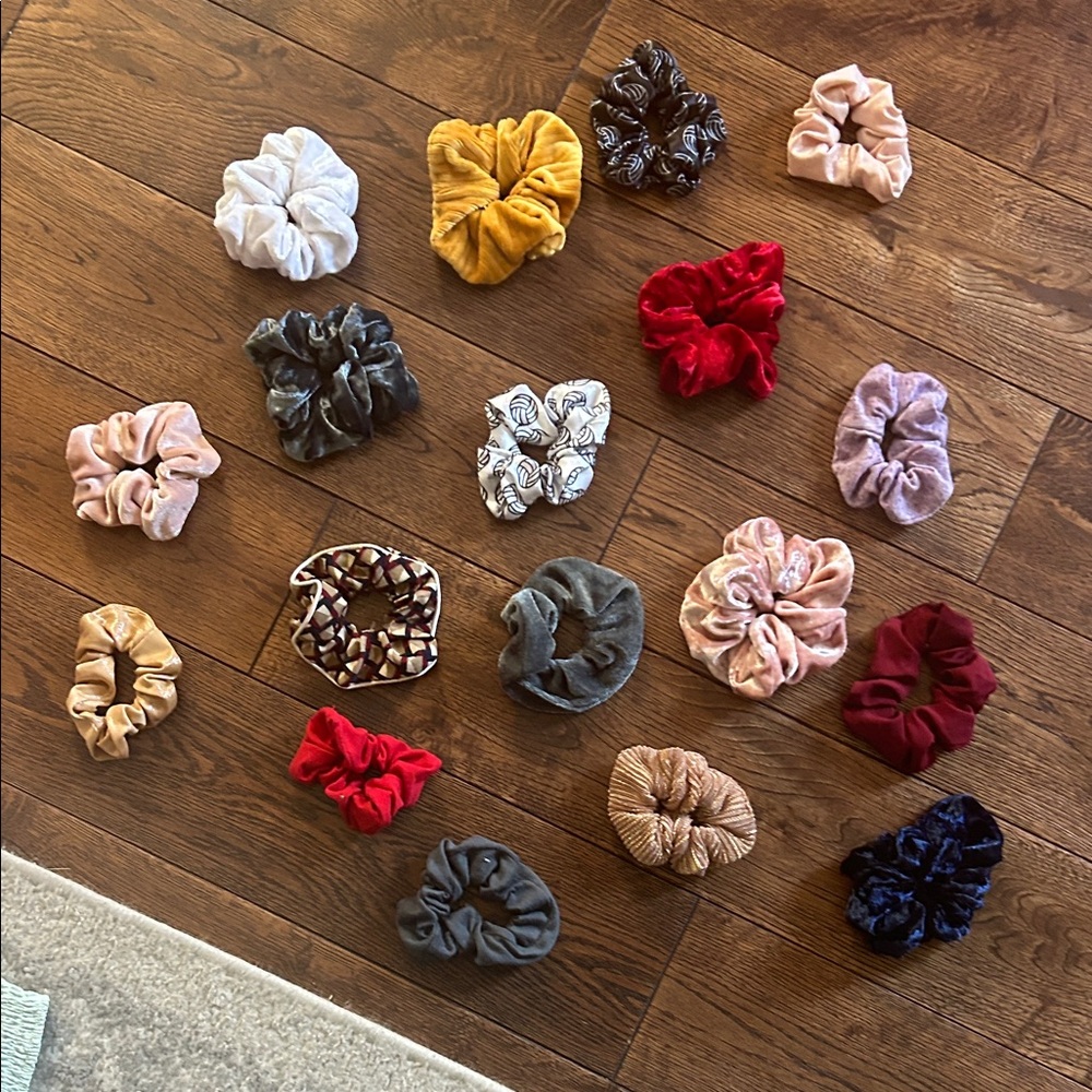 Claire's Vibrant Scrunchie Collection
